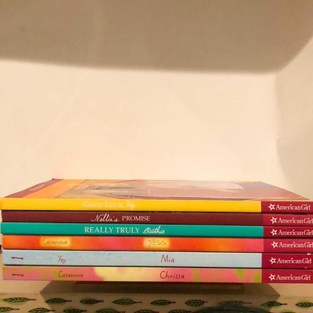 American Girl books lot of six